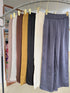 Casual Straight Cut Loose Trousers